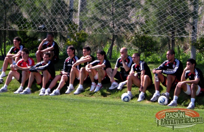 El plantel descansa