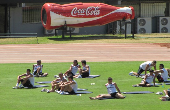 Último entrenamiento antes del viaje