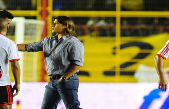 Almeyda: "El partido fue bastante parejo"
