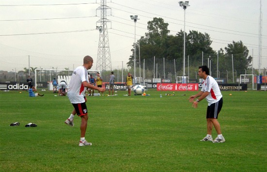 Trezeguet continúa trabajando aparte
