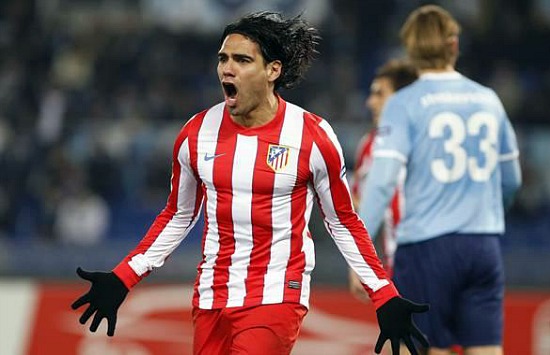 Falcao se lució en Roma