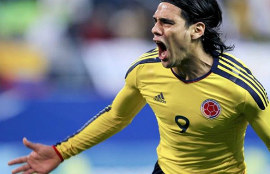 Falcao le dio el triunfo a Colombia