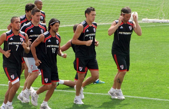 Entrenamiento con festejo incluido