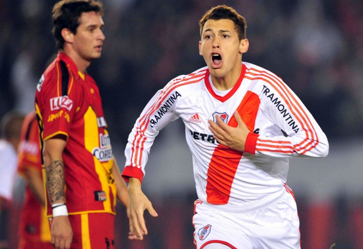 A Ocampos lo quiere arriba