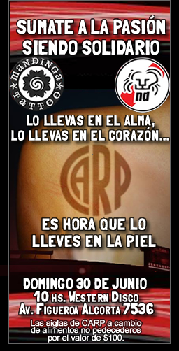 Tatuajes a beneficio