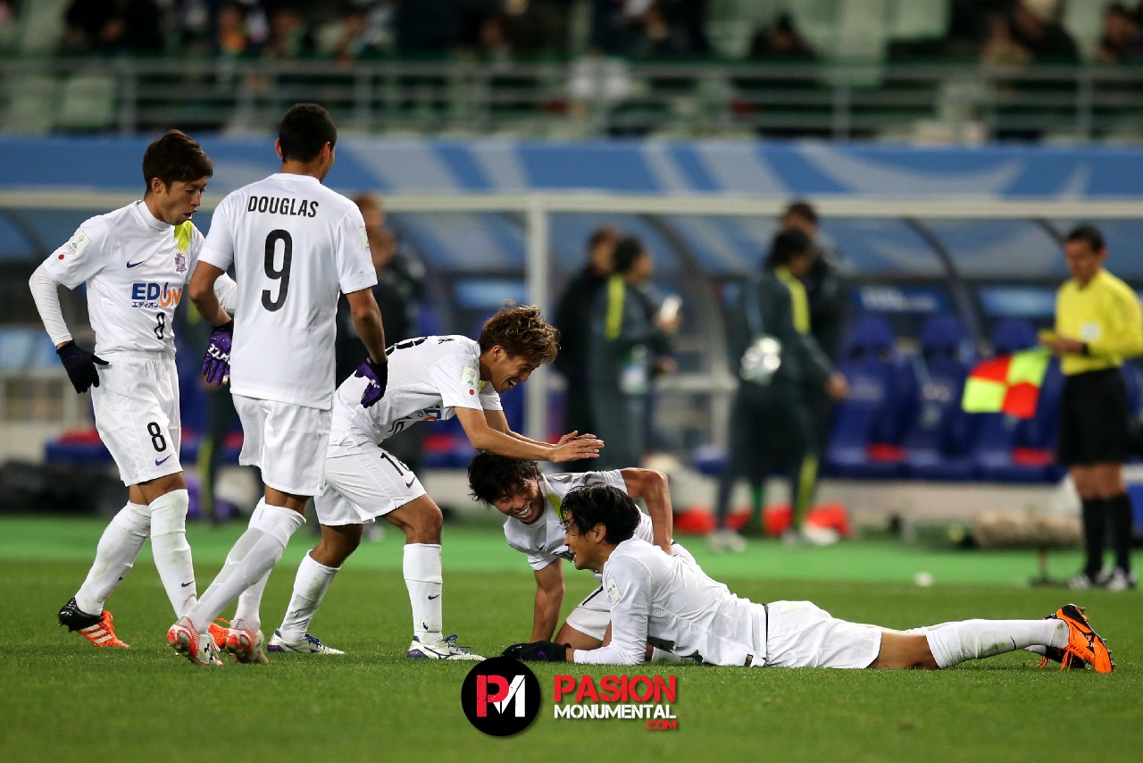 La victoria del Sanfrecce en imágenes