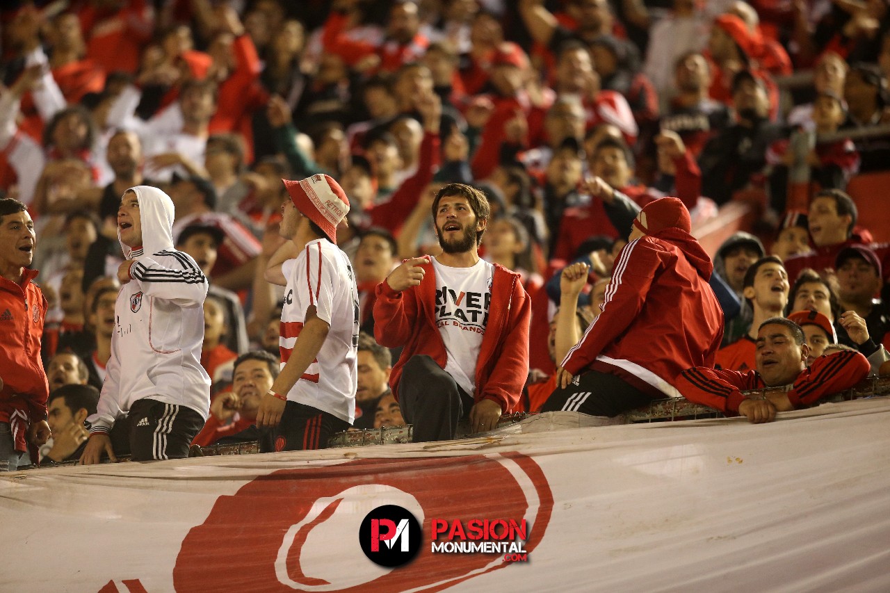 Los hinchas vs. Atlético de Rafaela