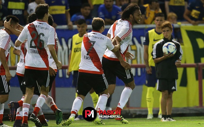 Síntesis: River 2-0 Boca