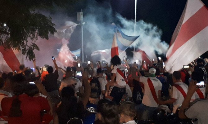 Recibimiento a lo grande