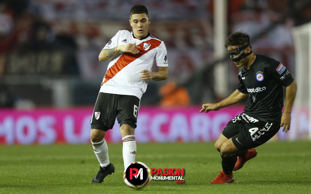 River recibió la habilitación desde China y Juanfer podrá estar en el debut de la Copa de la Liga