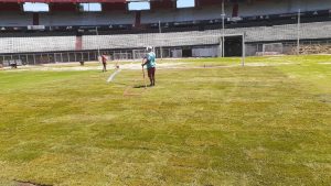 Obras en el Monumental y trabajos para mejorar la calidad del césped