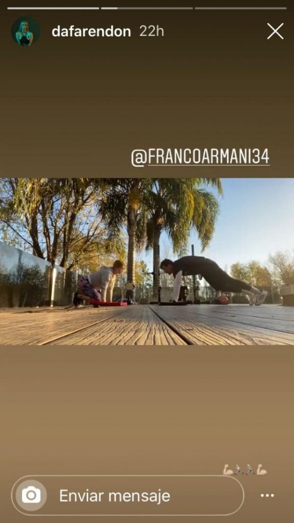 La mudanza de Armani para entrenarse mejor