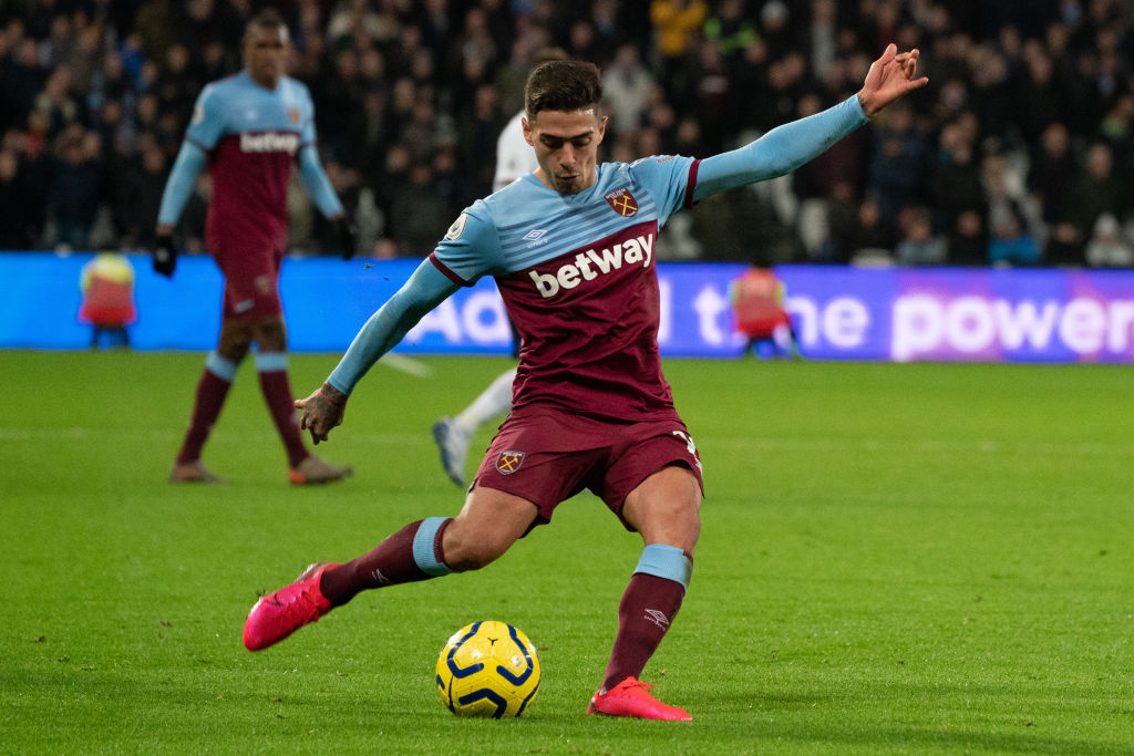Lanzini le dejó un mensaje a Quintero