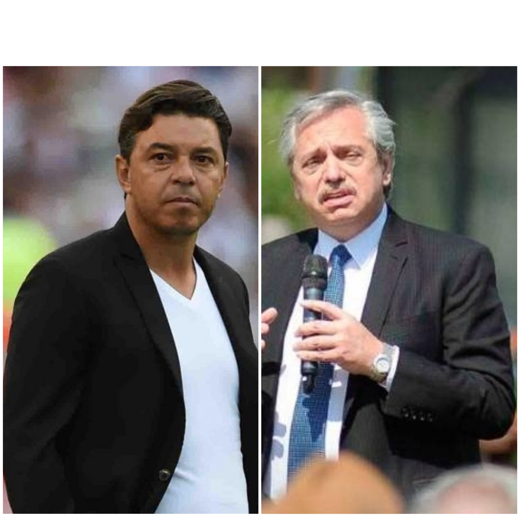 Gallardo conversó con Alberto Fernández sobre la vuelta del fútbol