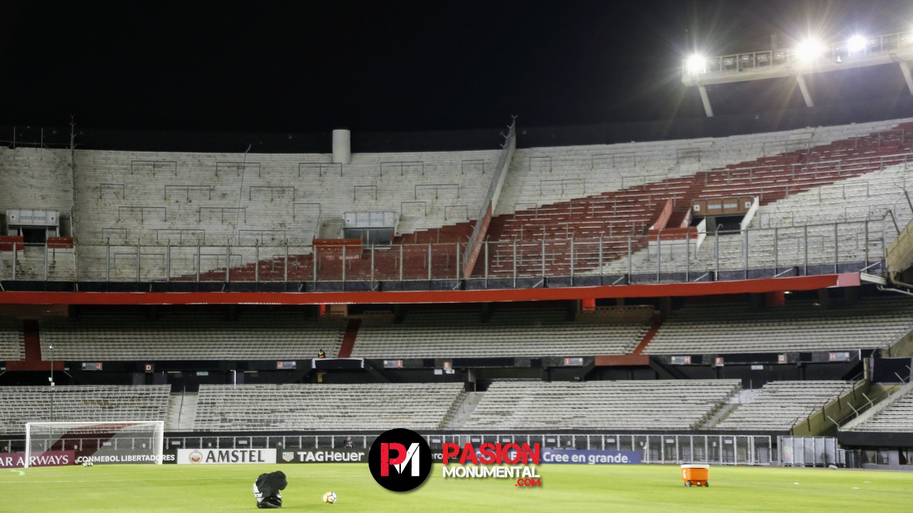 El Monumental con trabajos a contrarreloj para estar disponible en la segunda fecha