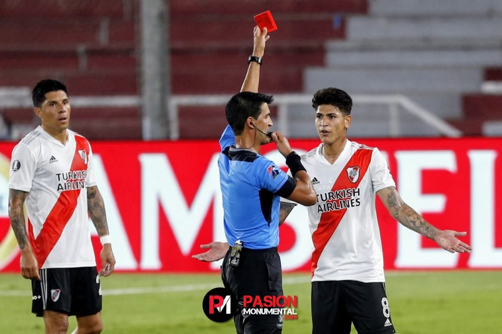 Carrascal, la expulsión con Palmeiras y las charlas con Gallardo