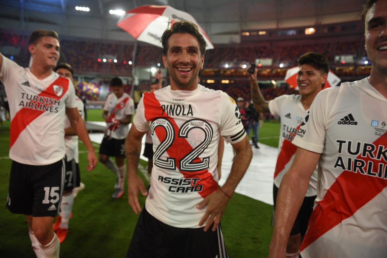 Ponzio: "A mi me sostiene el cuerpo técnico y el grupo"