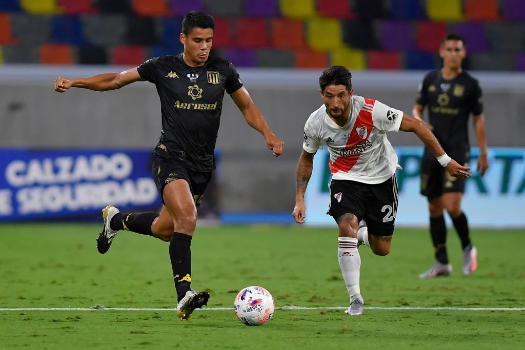 Casco, la felicidad por otro trofeo y el planteo de River en el partido