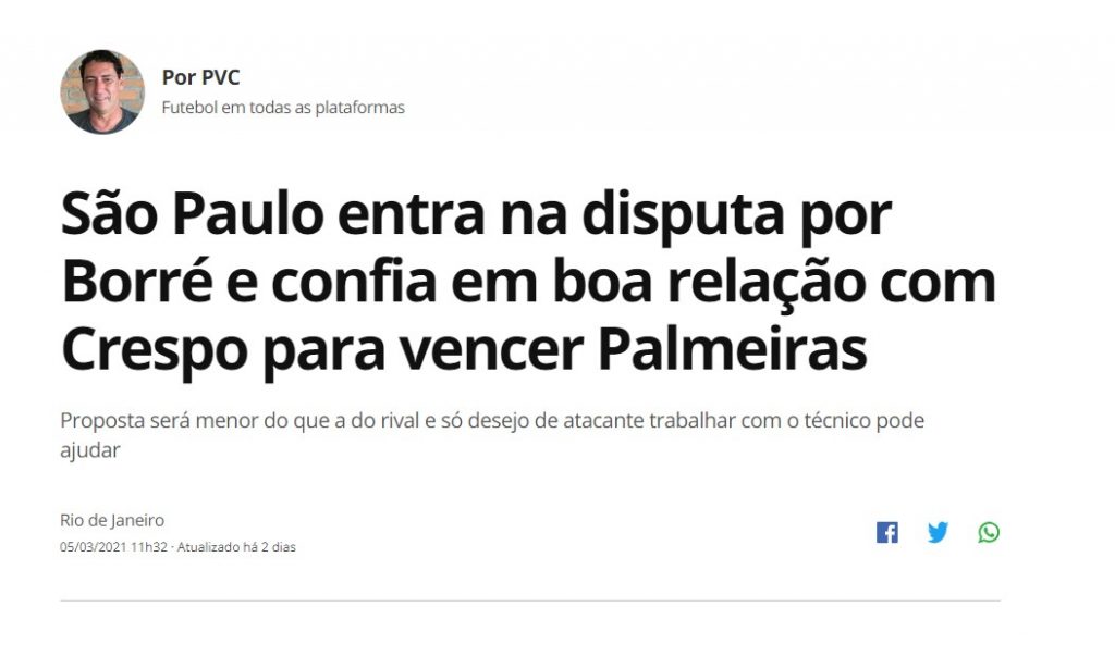 Otros dos equipos brasileros se suman al interés por Borré