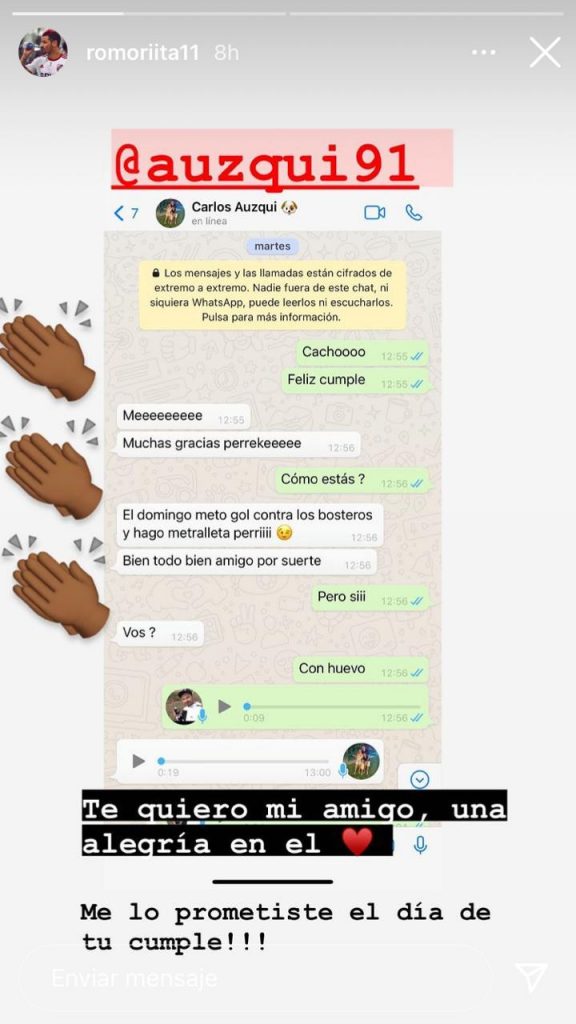 El ex jugador de River que homenajeó a Mora