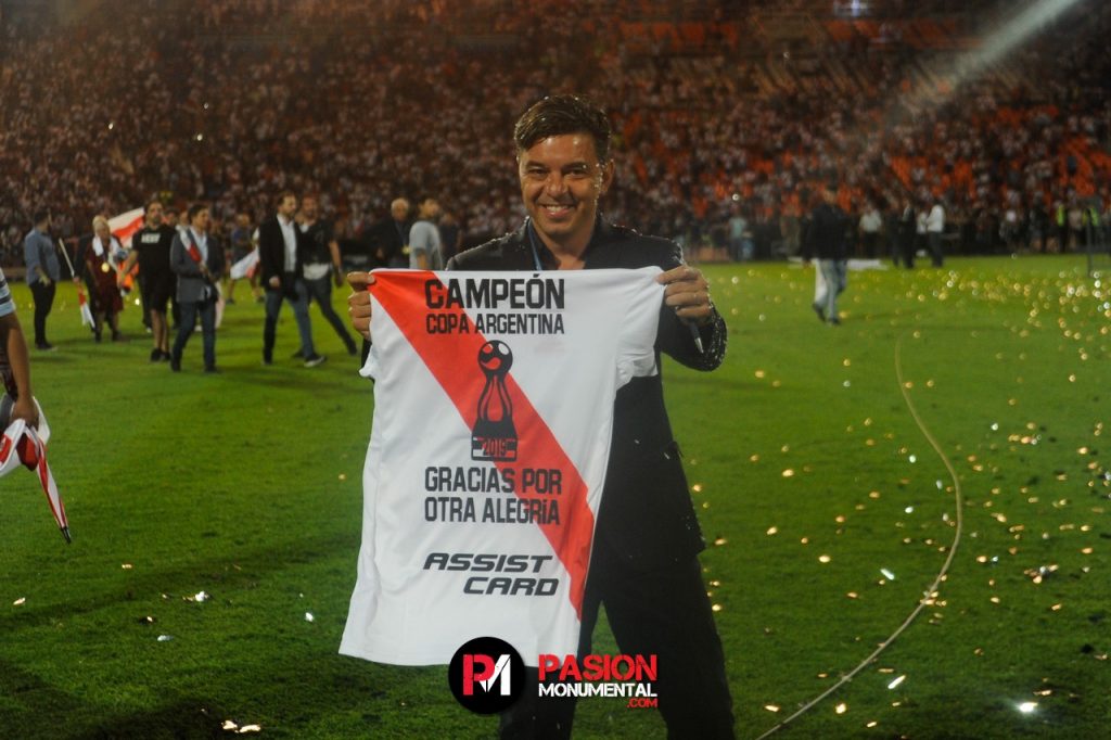 Gallardo a los hinchas: "Saben que va a tener todo de mí hasta el final"