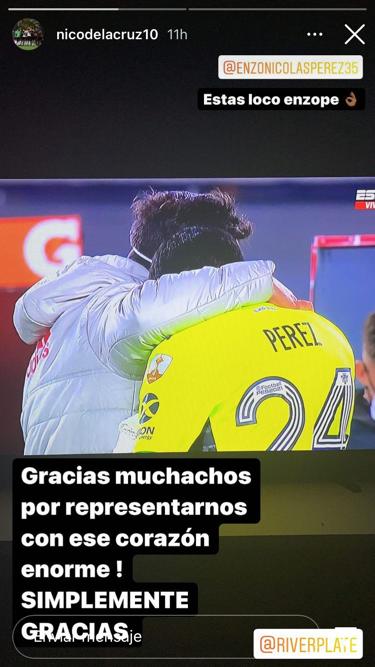 ¡Una familia! El orgullo de los jugadores ausentes por la victoria de River