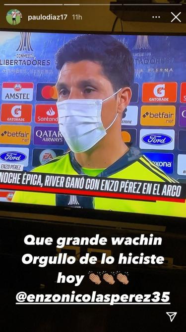 ¡Una familia! El orgullo de los jugadores ausentes por la victoria de River