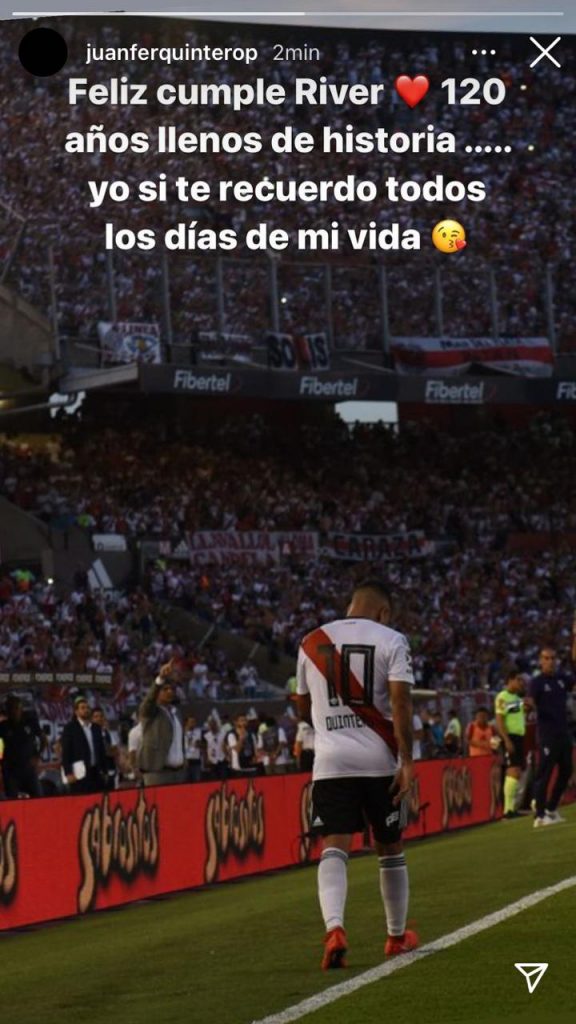 ¡Presente y pasado! Los saludos que recibió River por sus 120 años