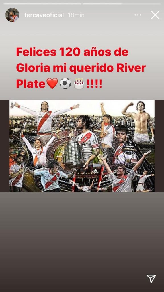 ¡Presente y pasado! Los saludos que recibió River por sus 120 años