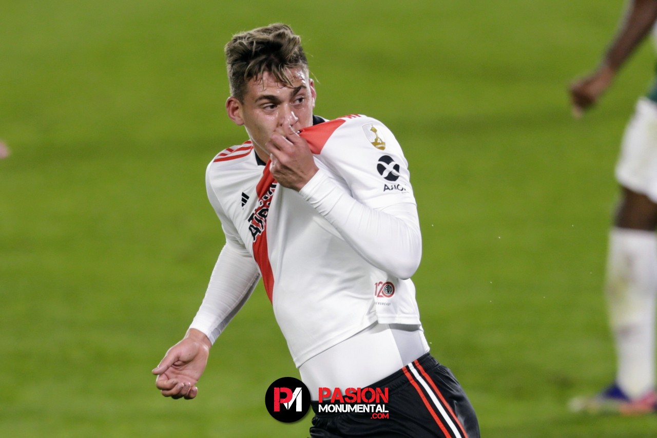 Girotti contundente: "Me falta aprender mucho para ser el 9 de River"