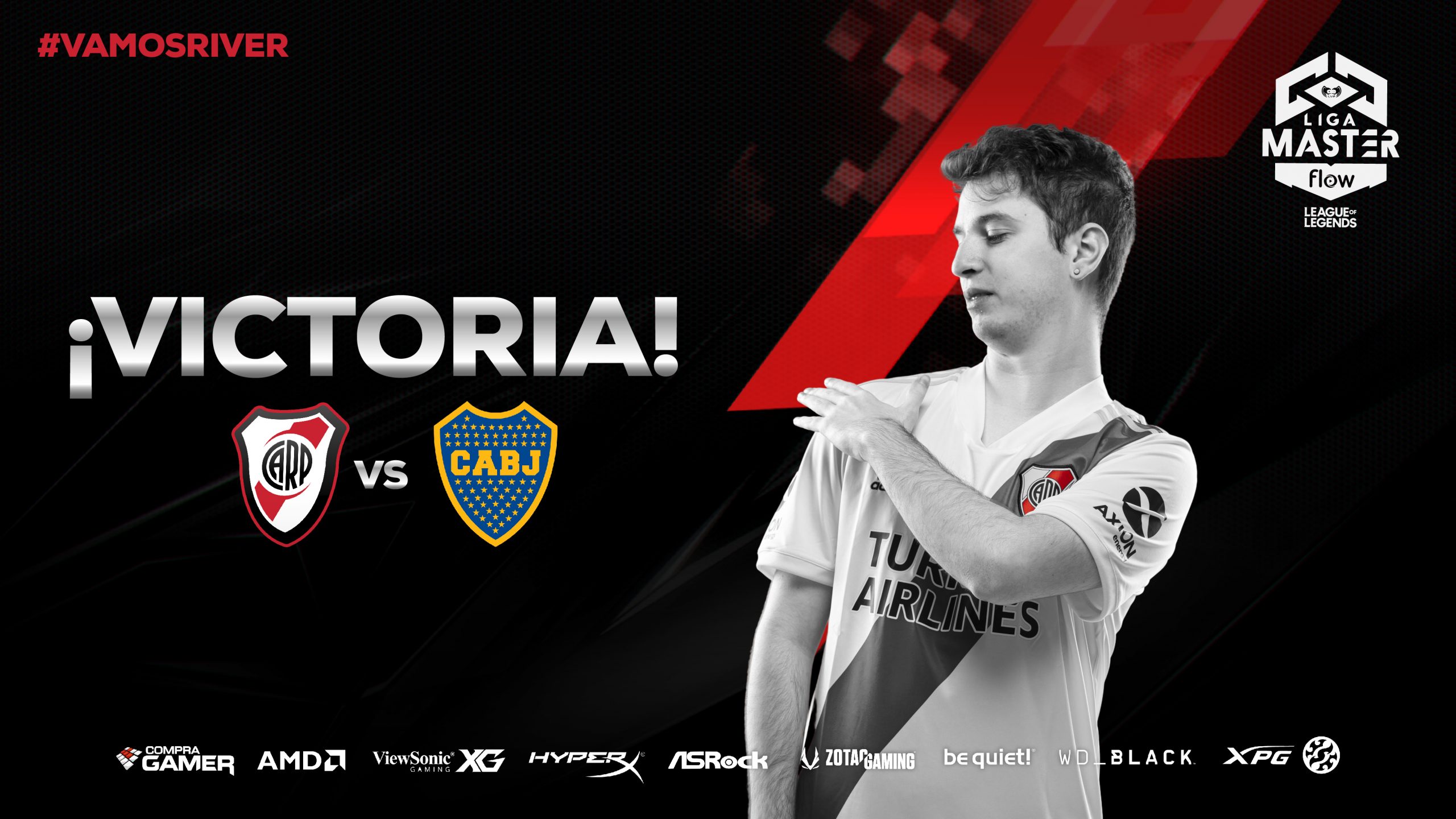 ¡Se repite en otra disciplina! River se quedó con el Superclásico de la Liga Master Flow