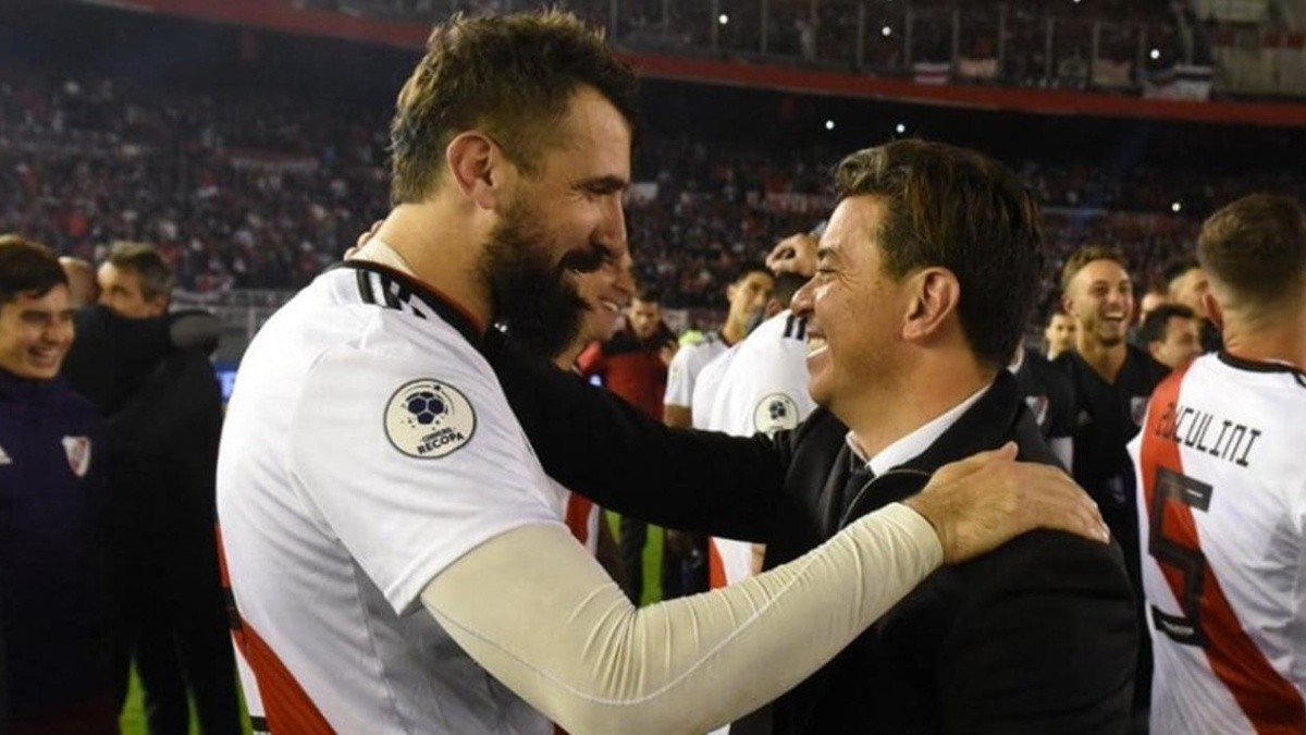 Gallardo y una frase que definió el futuro de Lucas Pratto