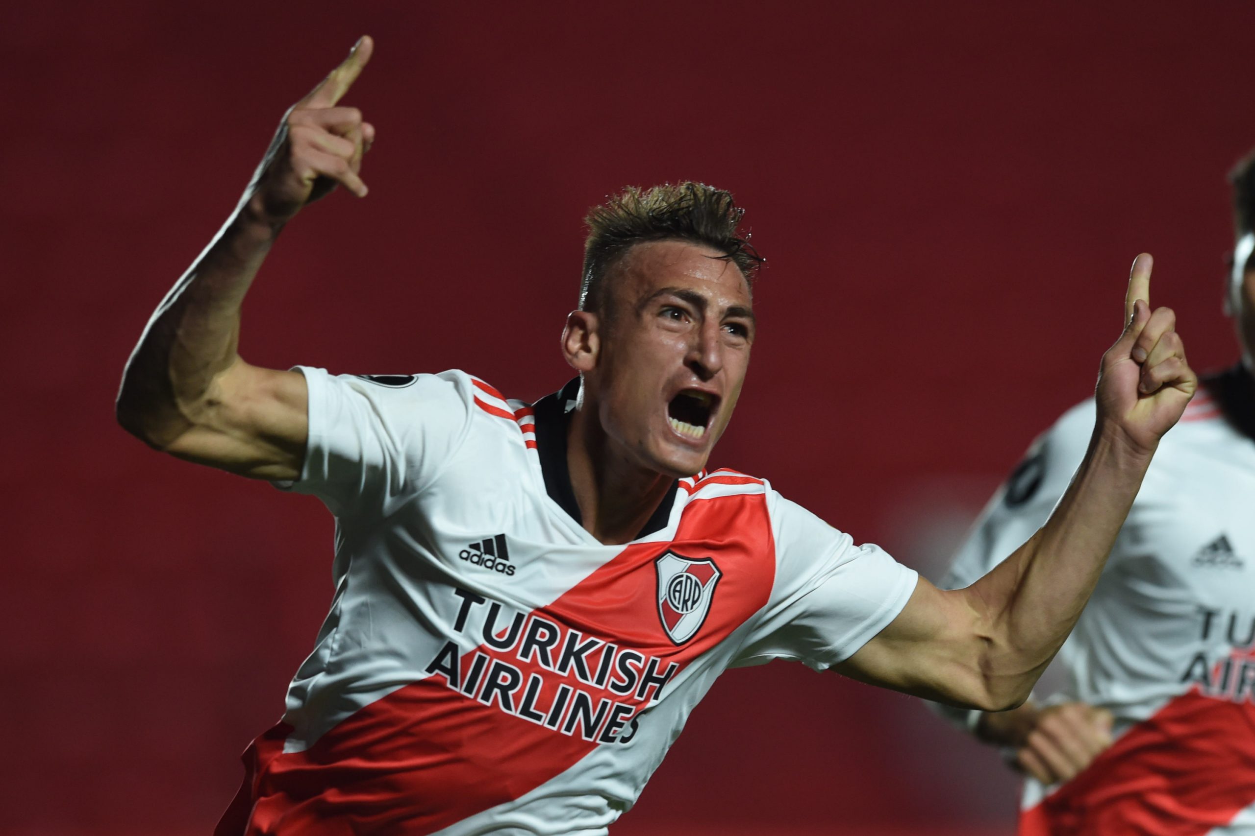¡Fue un golazo! El primer tanto de Braian Romero en River