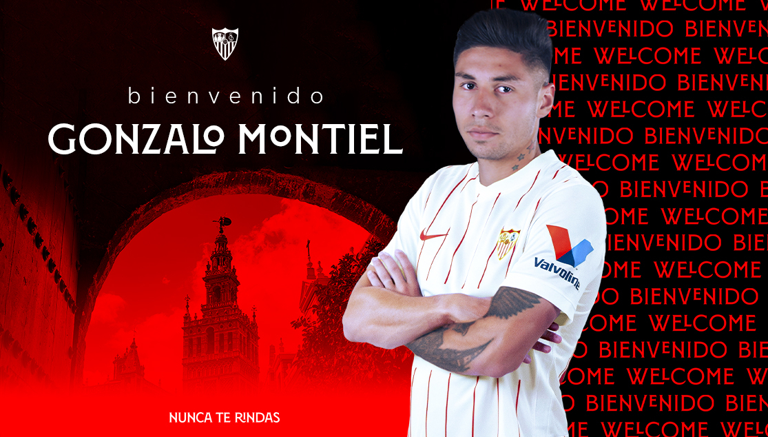 El Sevilla y River hicieron oficial la transferencia de Gonzalo Montiel