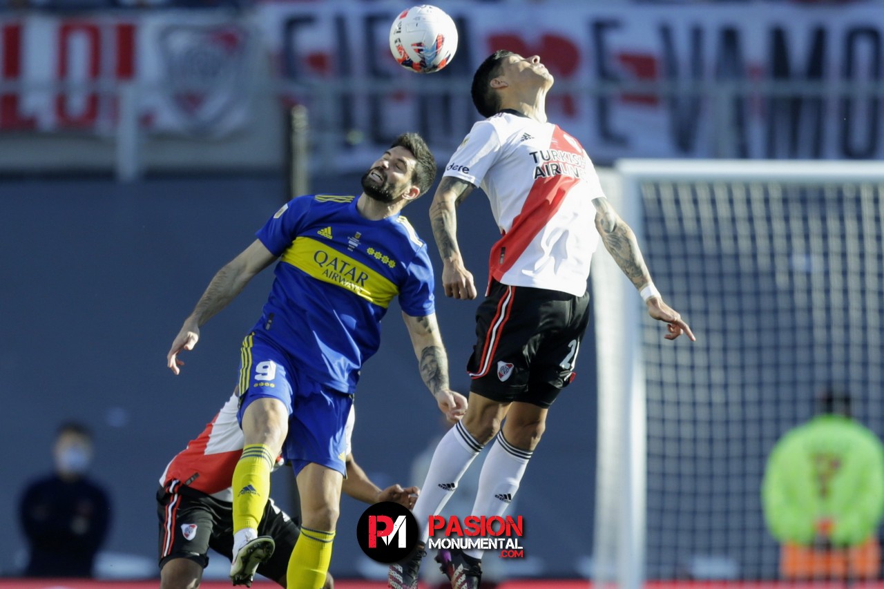 ¡Quería seguir jugando! La situación que vivió Enzo Pérez en pleno Superclásico