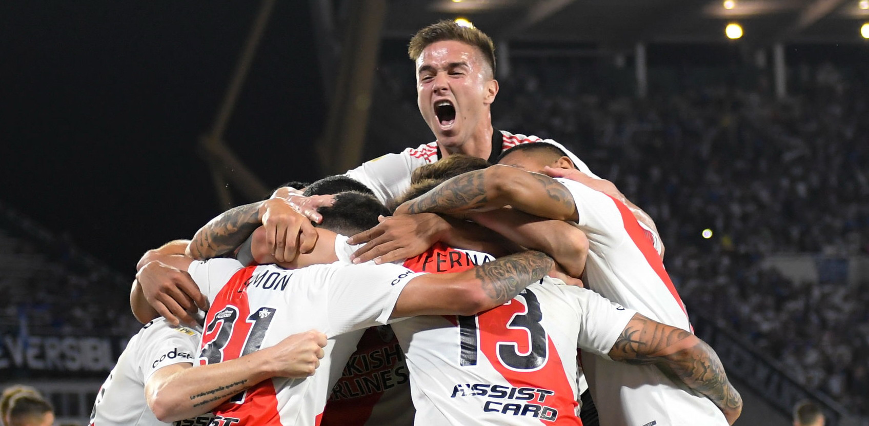 ¡Un equipo! Los puntajes del triunfazo de River en Córdoba