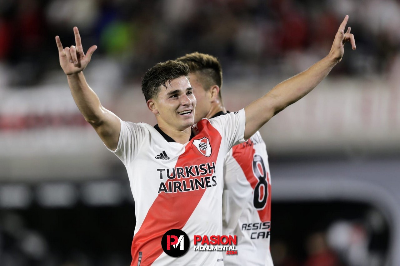 ¿Araña récord? Julián Álvarez cerca de entrar en un podio de la era Gallardo