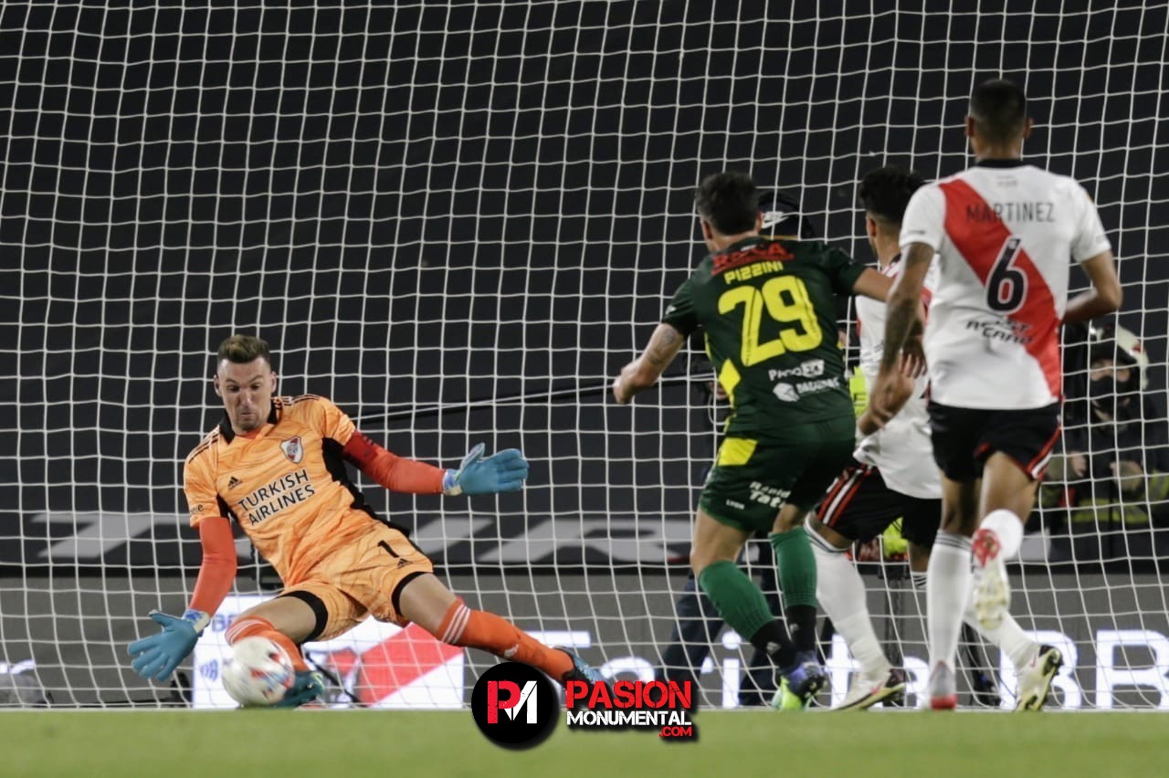 Armani, sobre el privilegio de estar en River y el regreso de Juanfer Quintero