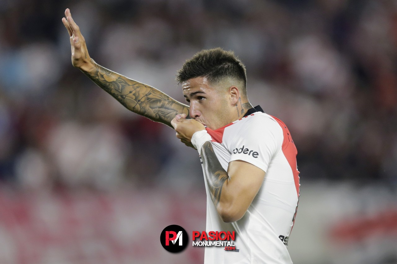 Enzo Fernández, la tristeza cuando se fue de River y el deseo de la Copa Libertadores