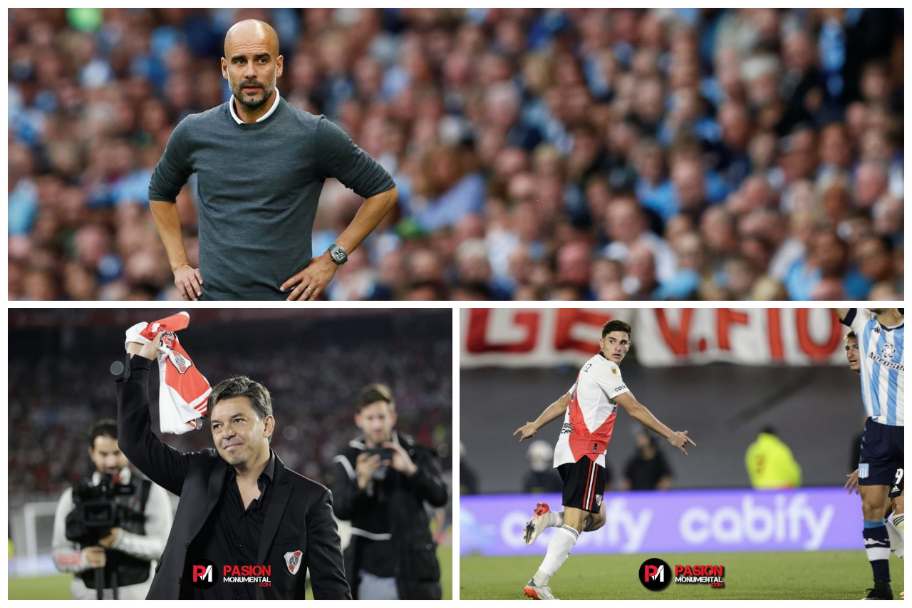 Guardiola de la "admiración" por Gallardo al "Julián huele gol"