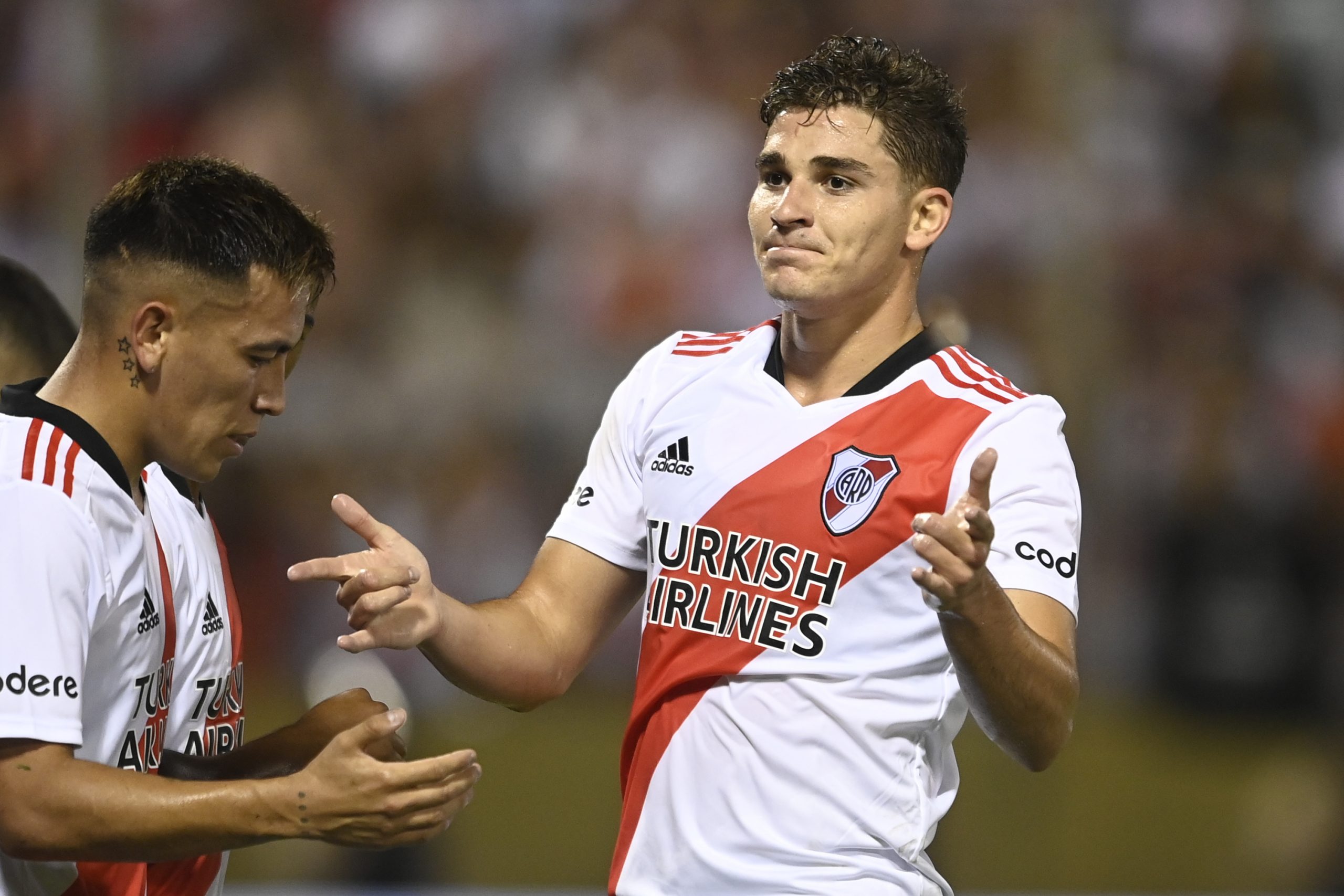 Álvarez del "enojo" en la goleada de River a la respuesta de los elogios de Guardiola