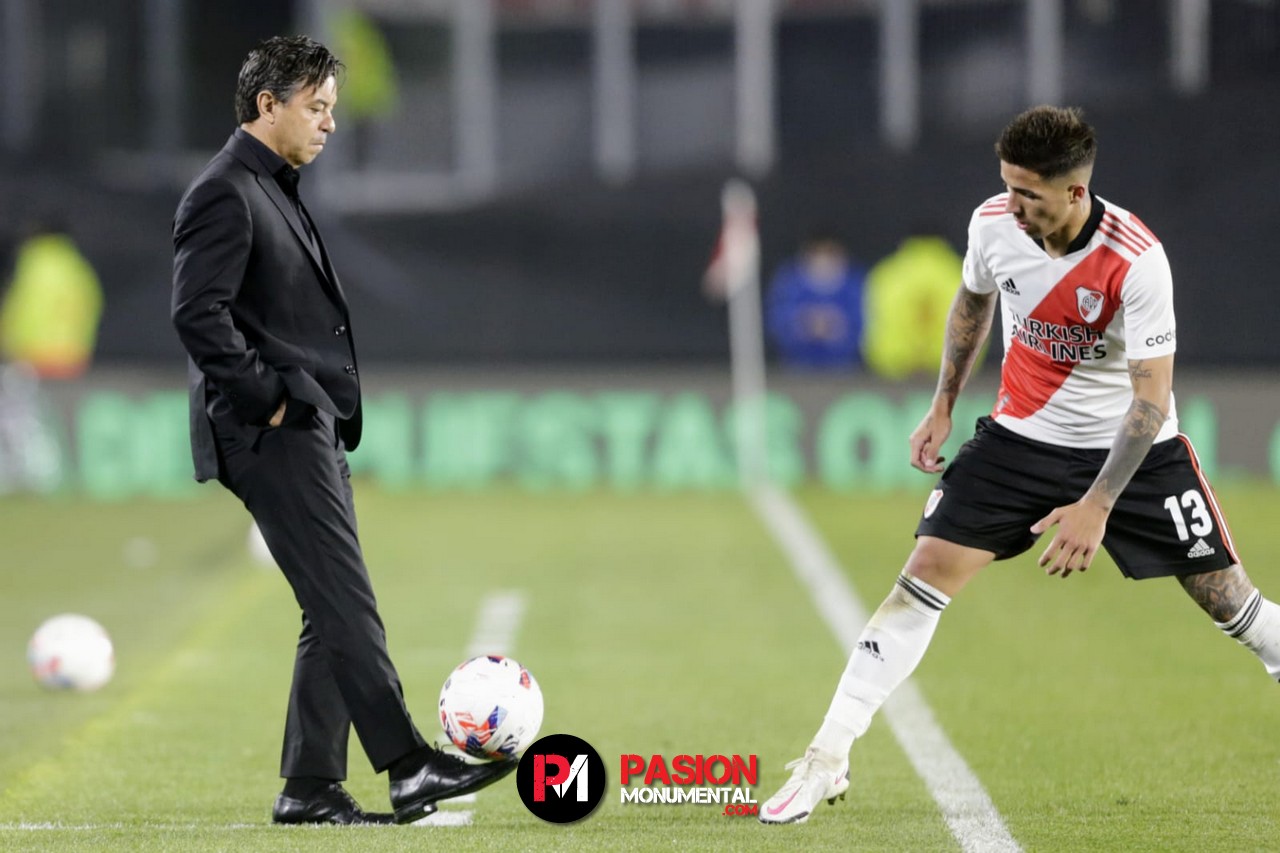 ¿Quién es el juvenil que Gallardo hizo entrenar con el plantel profesional?