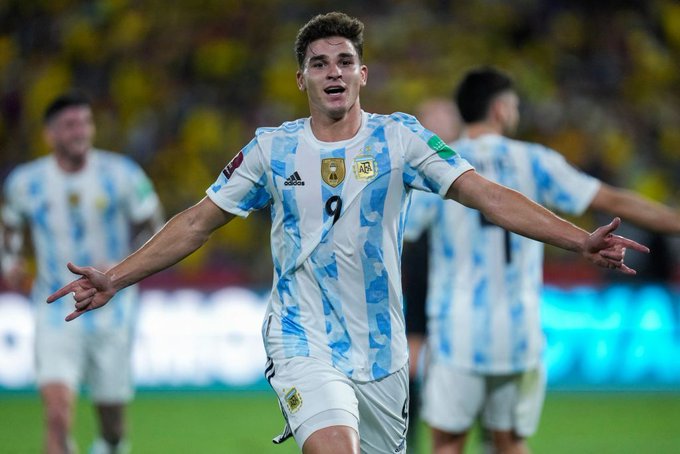 ¡Debut en la red con la Selección! El primer gol de Álvarez con Argentina
