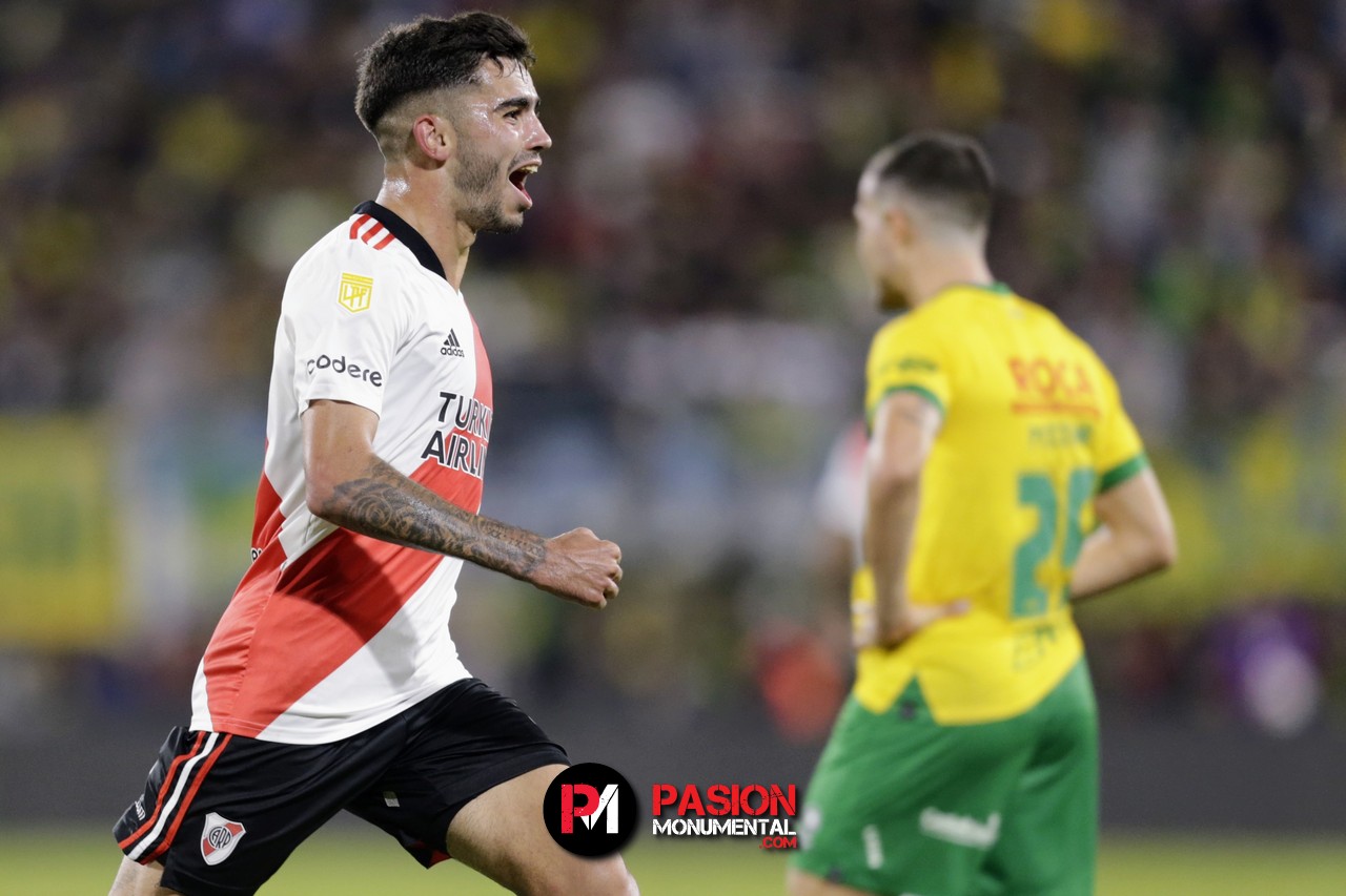 ¡Al fin, Santi! Simón convirtió su primer tanto con la camiseta de River