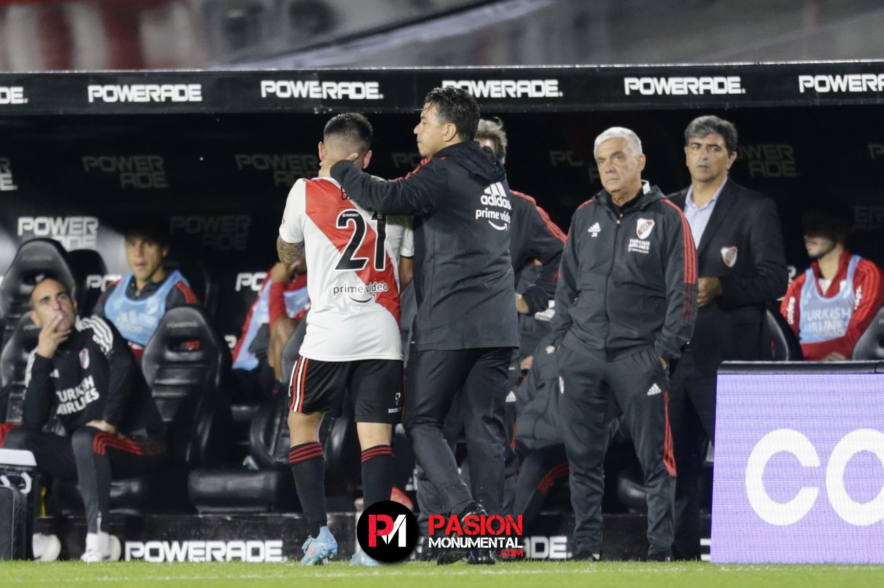 Gallardo, sobre la victoria ante Argentinos, el mensaje a Rojas y la lesión de Barco