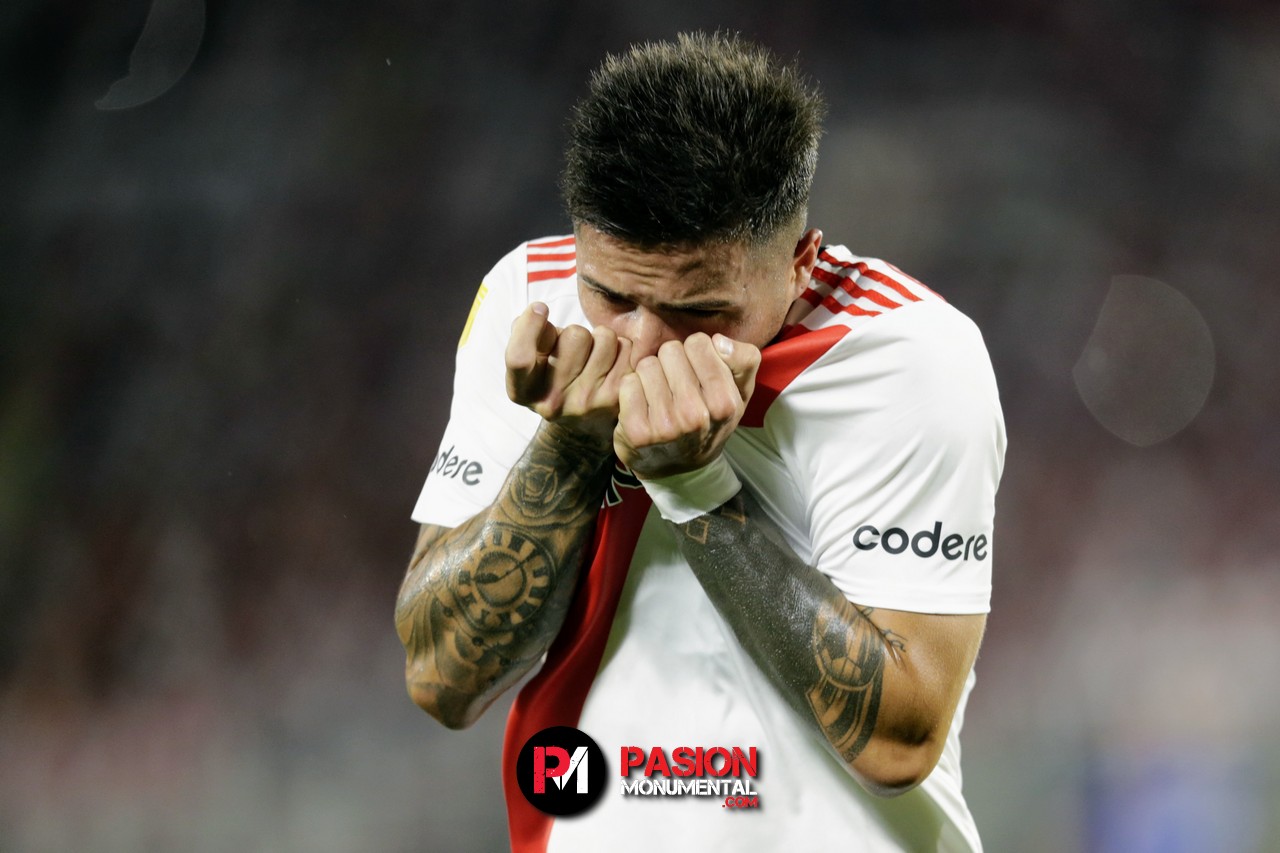 Enzo Fernández no contuvo las lágrimas por la ovación que recibió en el Monumental