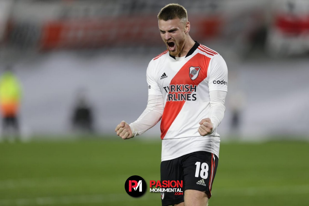¿Blindan a Beltrán? River tendría pensado ofrecerle al delantero una extensión de contrato