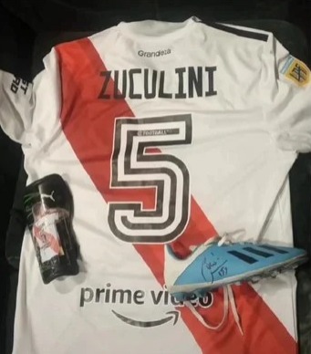 El hermoso de gesto de Bruno Zuculini con Santino, el mini hincha de River que lo tiene de ídolo