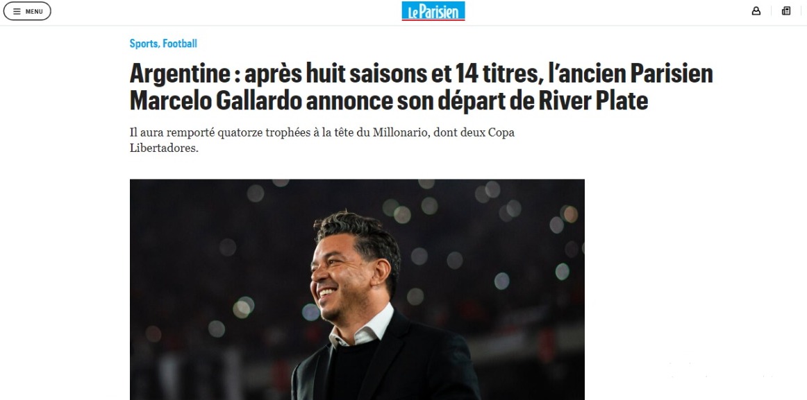 ¿Cómo tomó el mundo la salida del Muñeco de River? Las repercusiones en los distintos diarios tras el anuncio de Marcelo Gallardo