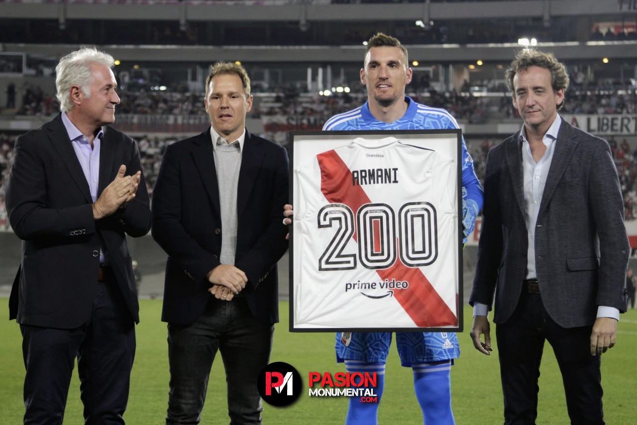 El increíble récord que rompió Franco Armani ayer ante Racing